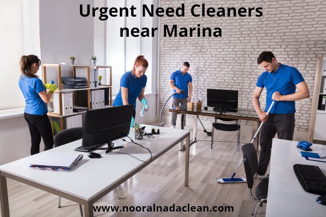 Urgent Need Cleaners near Marina
