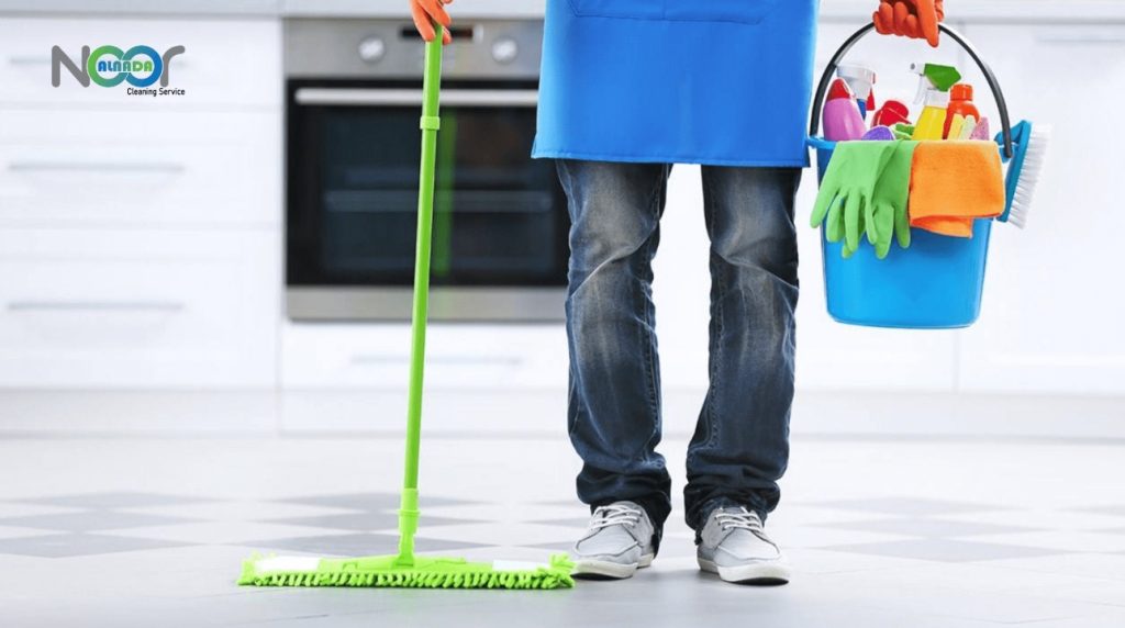 What is the first step in deep cleaning?